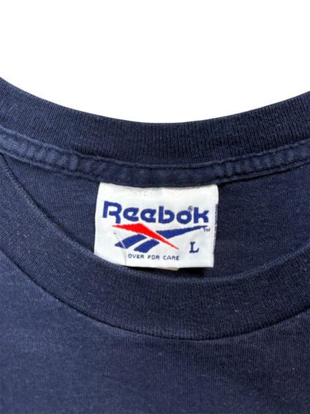 Vintage Reebok Notre Dame Futbol tee - L