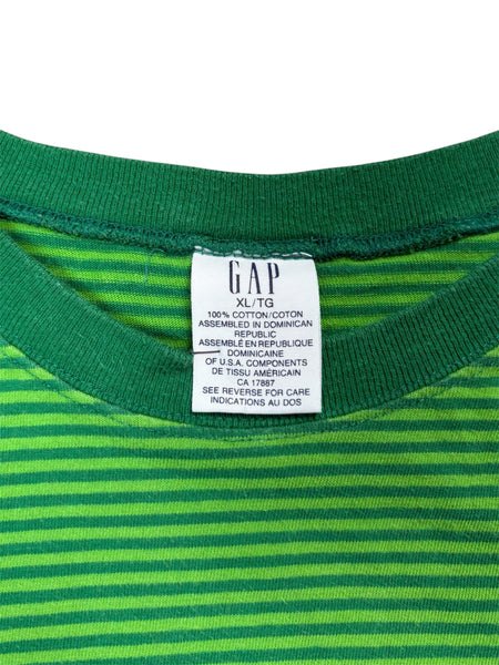 Vintage Gap striped boxy tee - XL