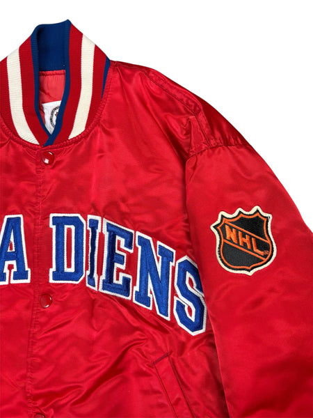 Vintage Starter Montreal Canadiens satin bomber jacket - M