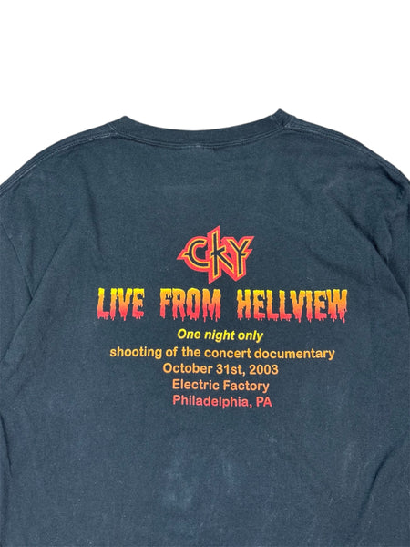 2003 CKY Live from Hellview concert tee - L