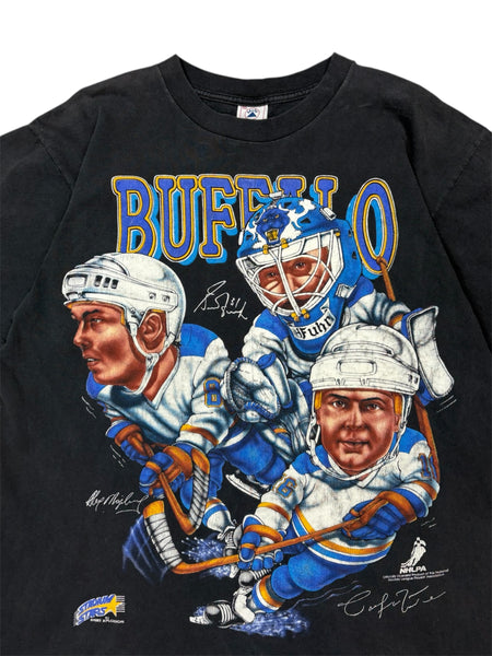 Vintage Buffalo Sabres Stadium Stars big head tee - XL