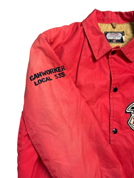 Vintage 1970 NIHL Champs Mudcats hockey jacket - M
