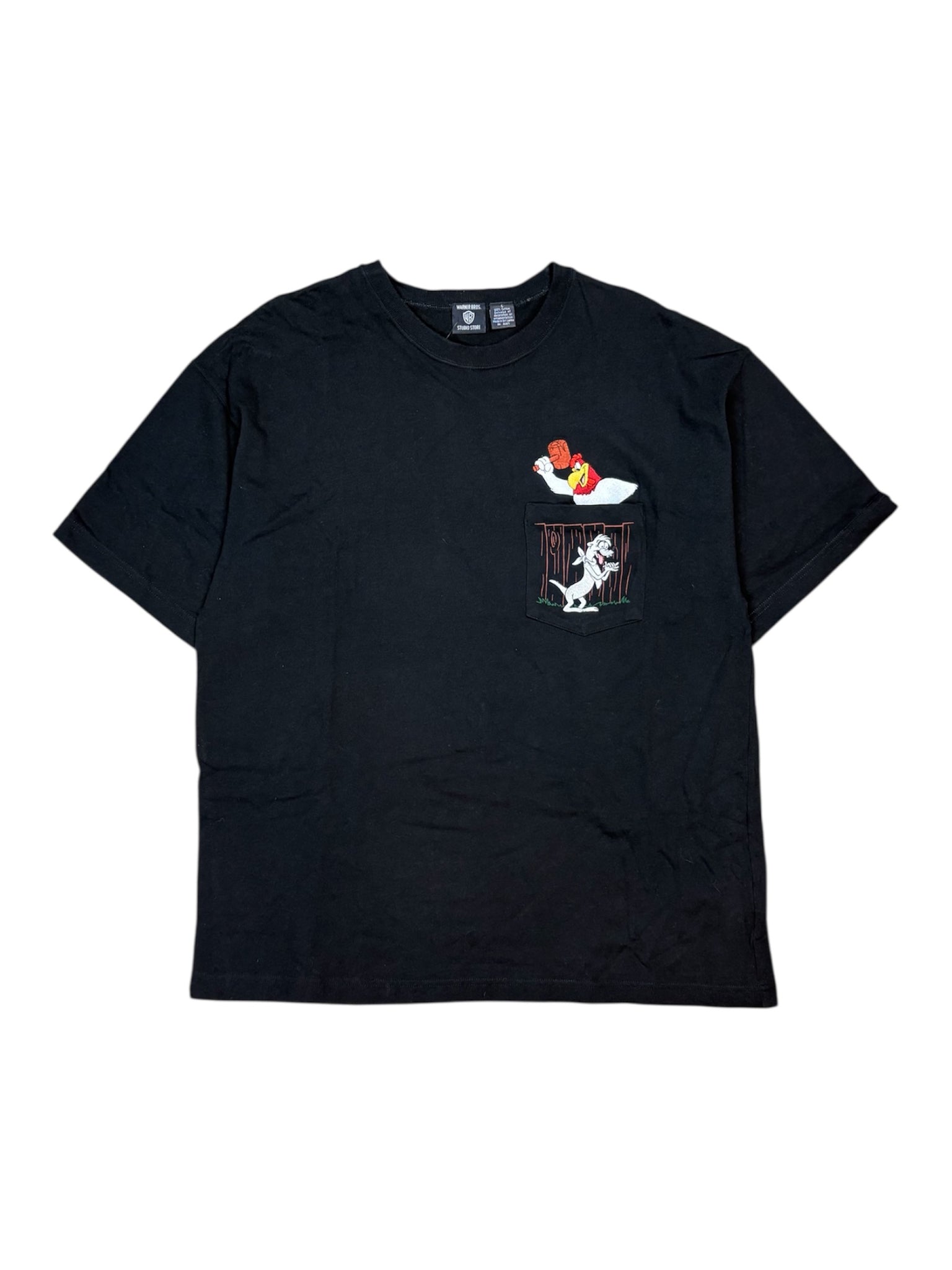 Looney Tunes embroidered pocket tee - L