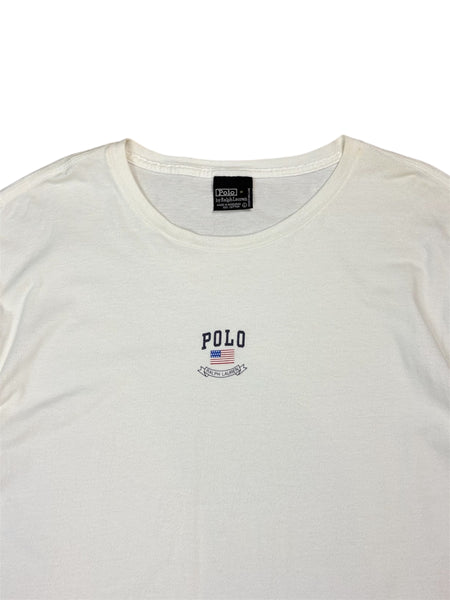 Vintage Polo Ralph Lauren middle logo tee - L