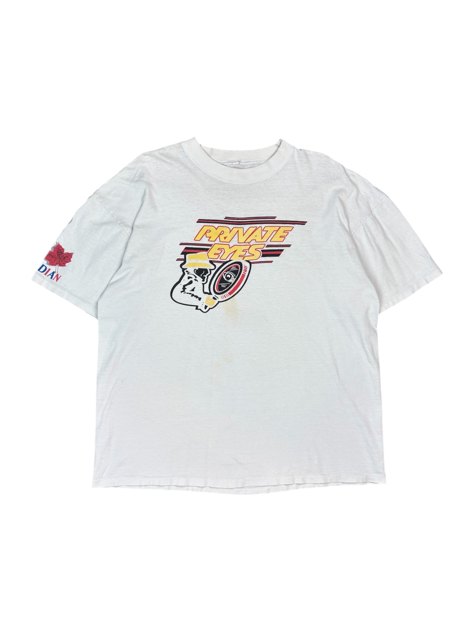 Vintage Private Eyes Strip Club tee - XL