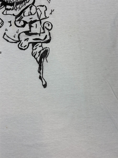 Vintage Crucified band tee - L