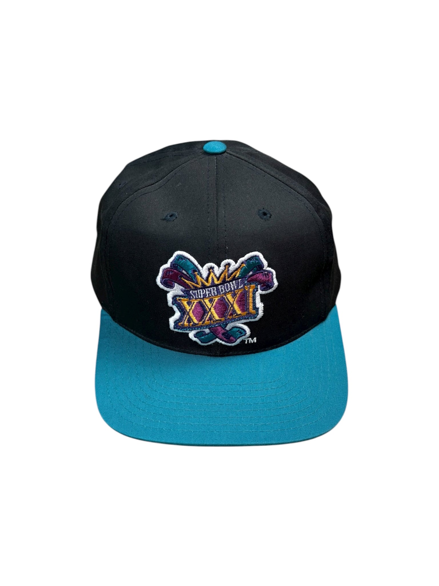 Vintage 1997 Super Bowl XXXI snapback hat