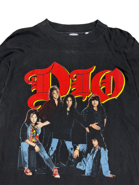Vintage Dio Lock Up the Wolves tee - L
