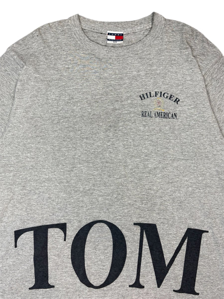 Vintage Tommy Hilfiger wrap around logo tee - M