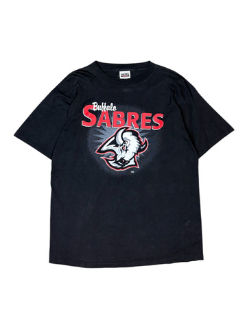 Vintage Buffalo Sabres goat head tee - XL