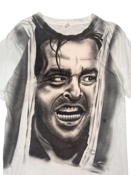 Vintage 1988 The Shining air brushed tee - L