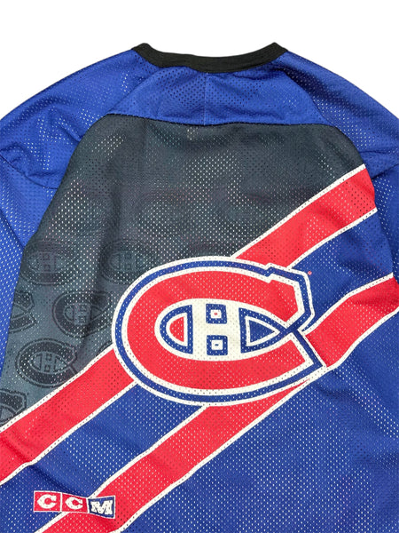 Vintage CCM Montreal Canadiens goalie graphic jersey - M