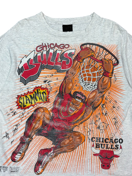 Vintage 1994 Chicago Bulls Slammin’ Superhiro tee - L