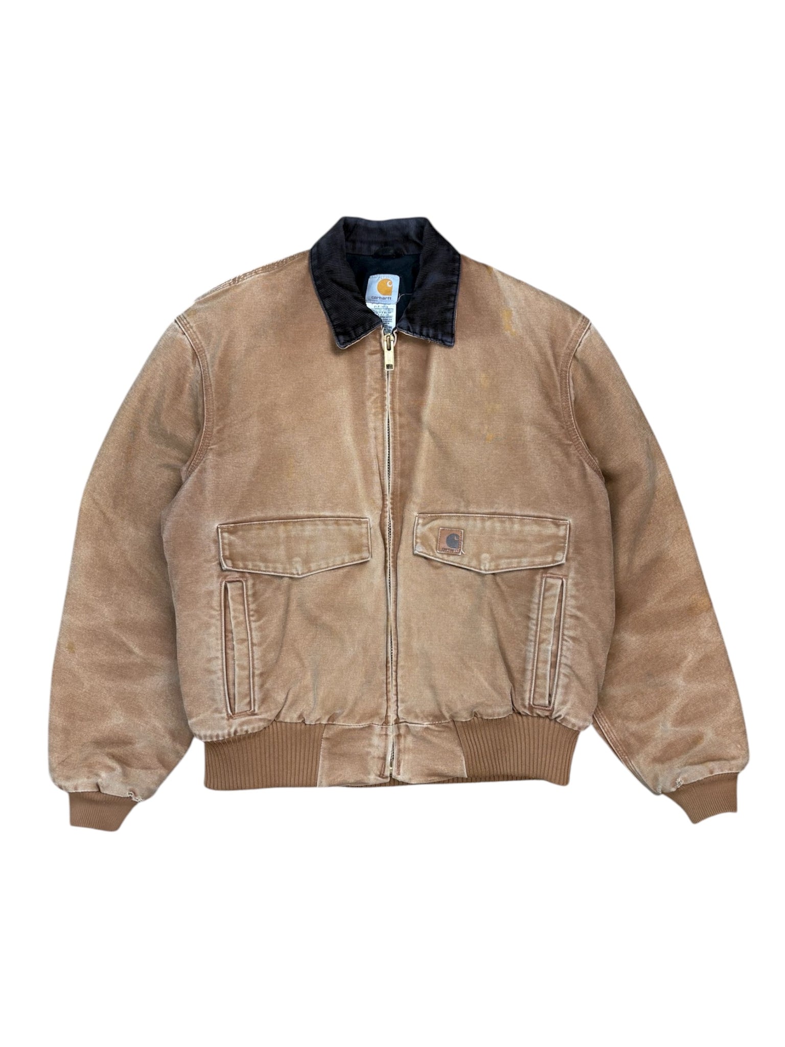 Carhartt J165 insulated faded brown jacket - L