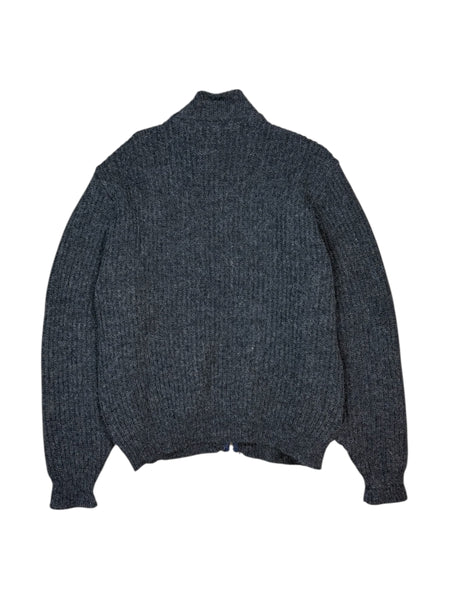 Vintage L.L. Bean full zip wool sweater - L