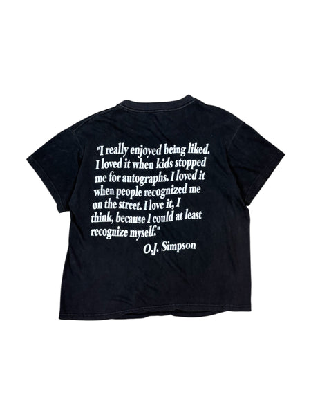Vintage O.J. Simpson Not Guilty tee - L