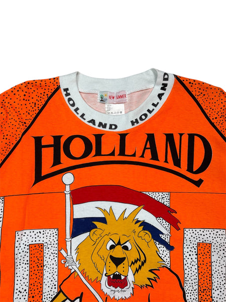 Vintage Holland Soccer all over print tee - XL