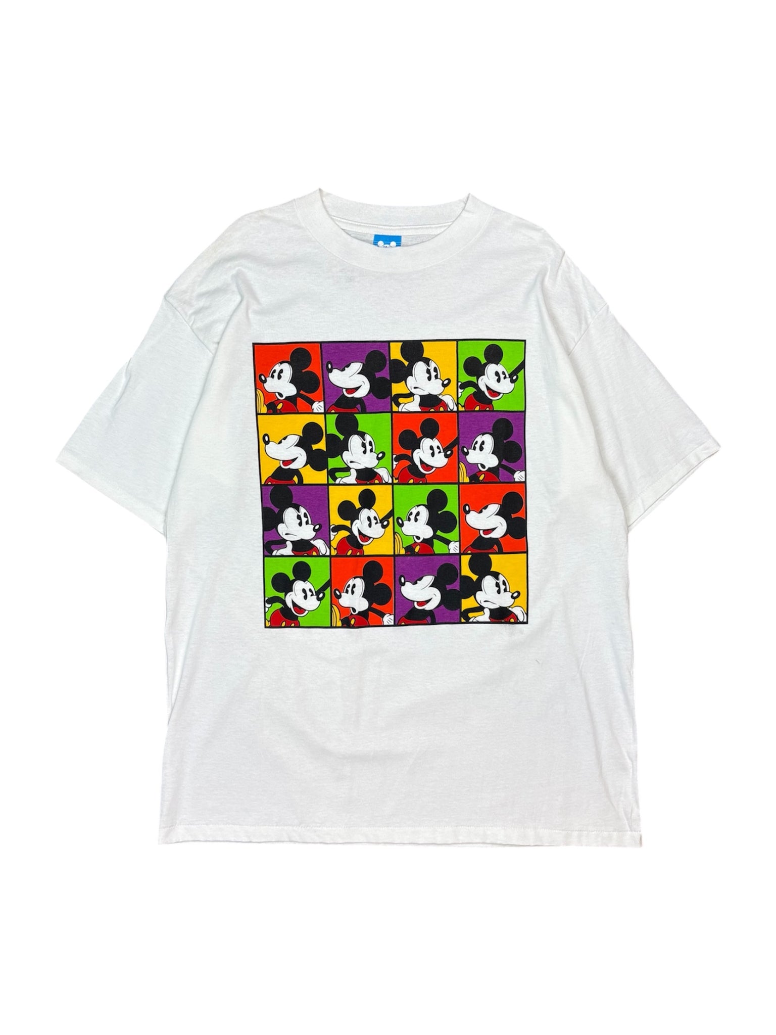 Vintage Mickey Mouse pop art tee - XL