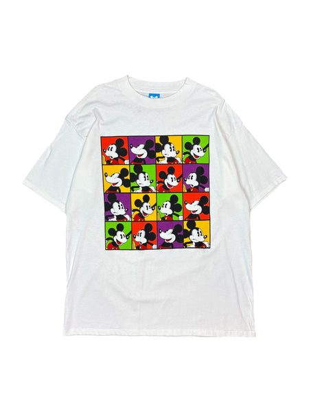 Vintage Mickey Mouse pop art tee - XL