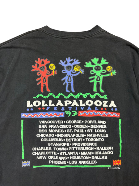 Vintage 1993 Lollapalooza Festival tee - XL