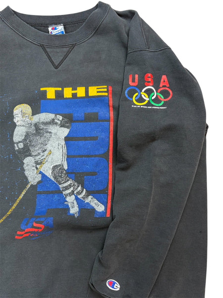 Vintage Champion Team USA Olympic Hockey The Edge sweatshirt - XL