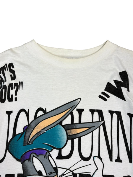 Vintage 1995 Bugs Bunny all over print tee - XL