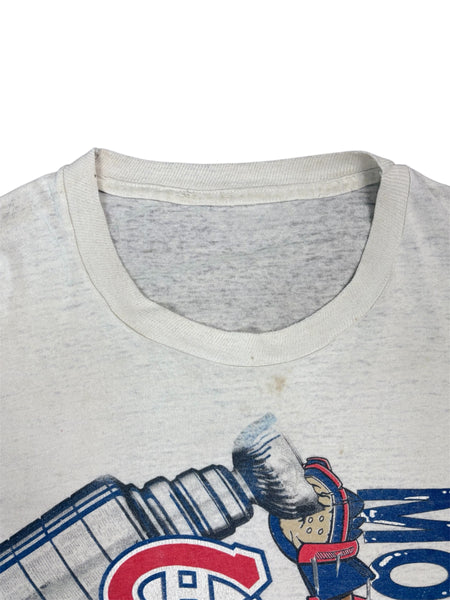 Vintage 1993 Montreal Canadiens Stanley Cup Taz tee - XL