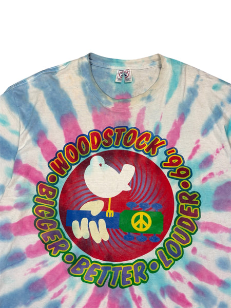 Vintage Woodstock ‘99 tie dye tee - XL