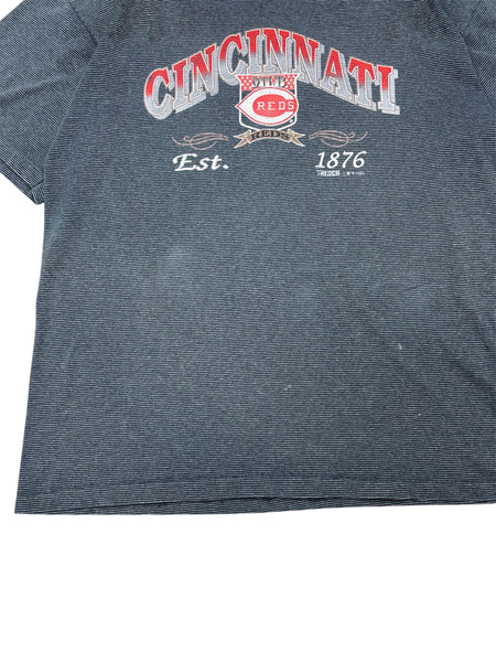 Vintage 1993 Cincinnati Reds striped tee - XL