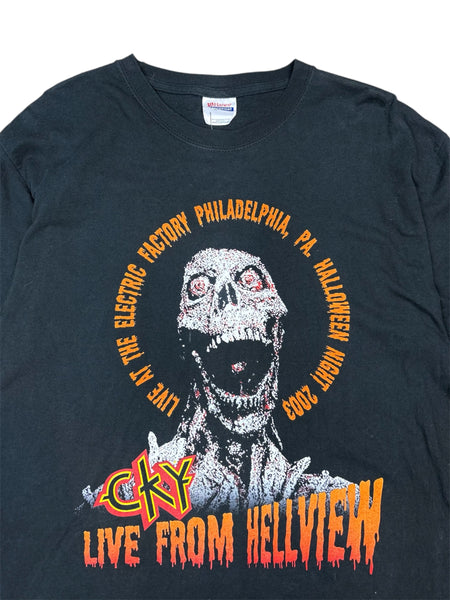 2003 CKY Live from Hellview concert tee - L