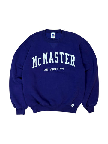 Vintage 90s McMaster University Russell Athletic sweatshirt - M