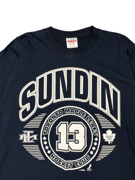 00s Mats Sundin Toronto Maple Leafs tee - L