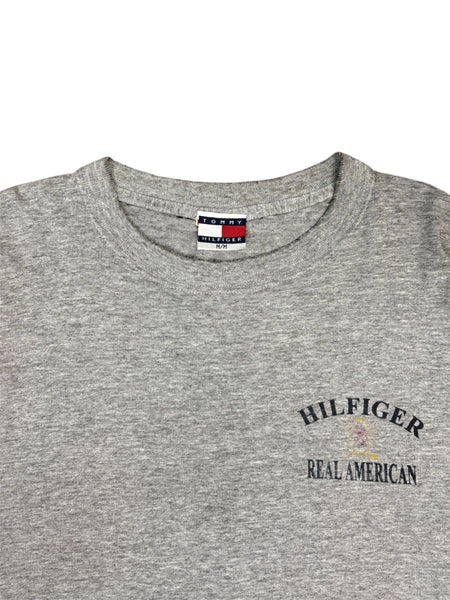 Vintage Tommy Hilfiger wrap around logo tee - M