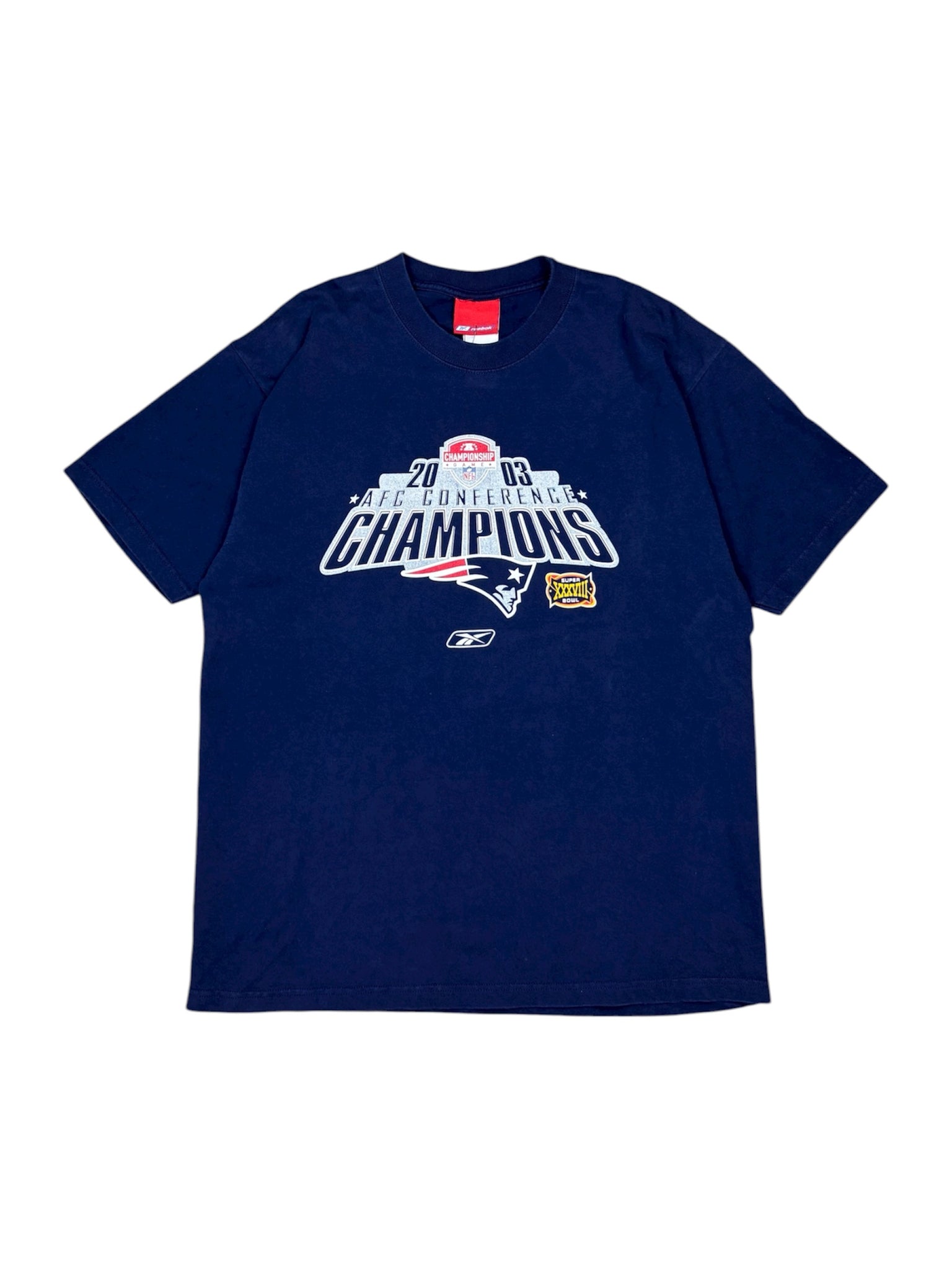 2003 New England Patriots AFC Conference Champions tee - M