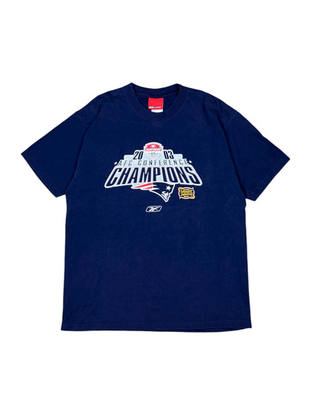 2003 New England Patriots AFC Conference Champions tee - M