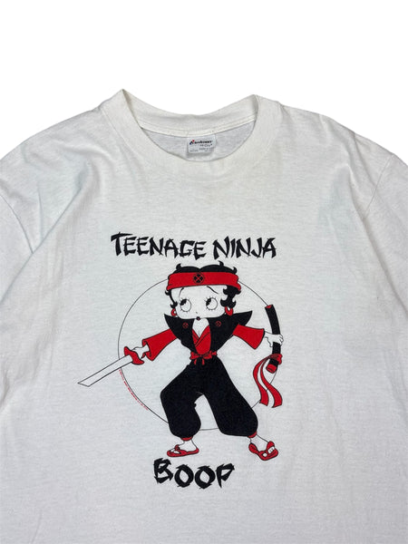 Vintage 1990 Betty Boop Teenage Ninja Boop tee - L