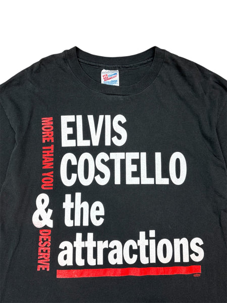 Vintage Elvis Costello & the Attractions Brutal Youth tee - XL