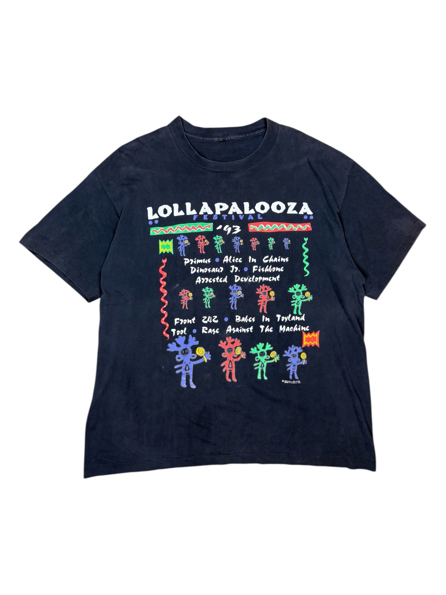 Vintage 1993 Lollapalooza Festival tee - XL