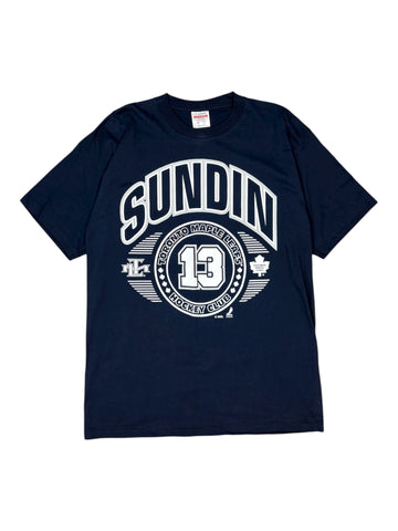 00s Mats Sundin Toronto Maple Leafs tee - L