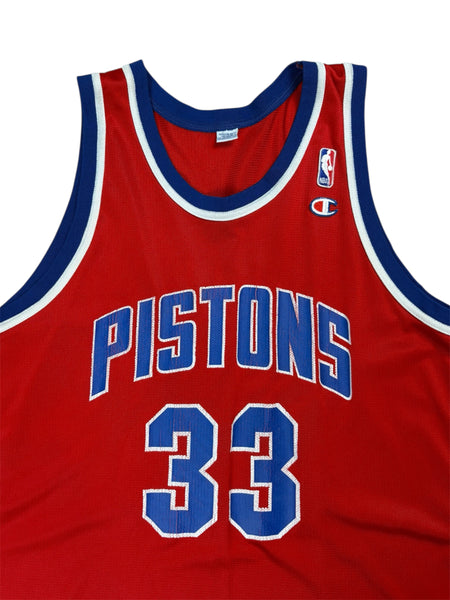 Vintage Champion Detroit Pistons Grant Hill jersey - L