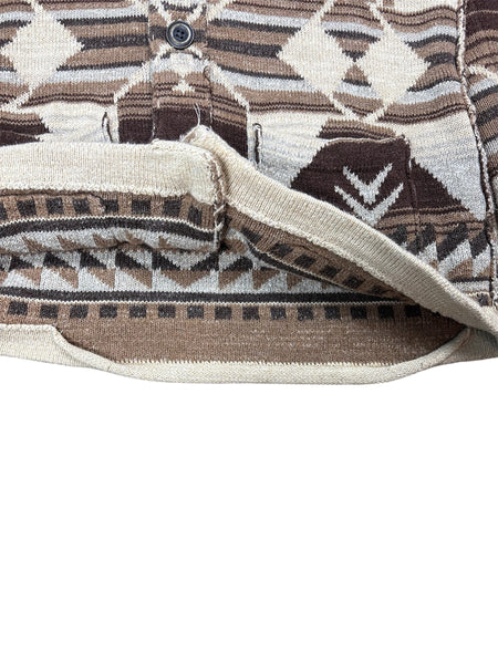 Ralph Lauren aztec collared cardigan sweater - M