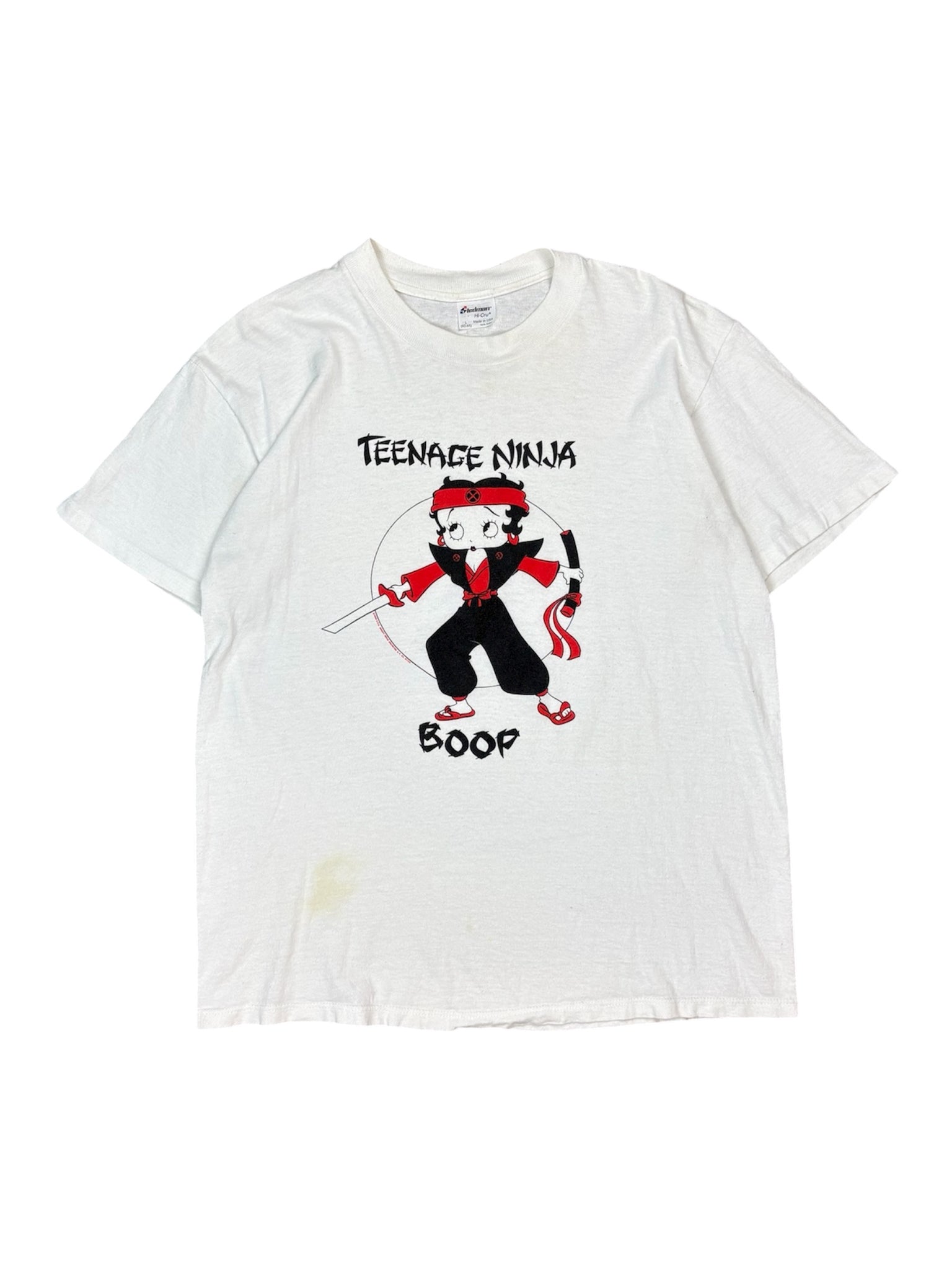 Vintage 1990 Betty Boop Teenage Ninja Boop tee - L