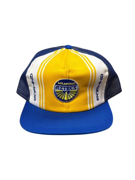 Vintage 80s Los Angeles Aztecs trucker hat