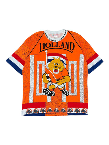 Vintage Holland Soccer all over print tee - XL